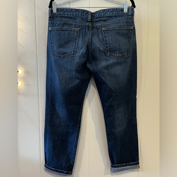 Lands’ End Canvas 1963 Boyfriend Fit Button Fly Cuffed Jeans - Picture 2 of 3